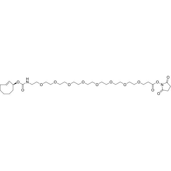 (S,E)-TCO2-PEG8-NHS ester